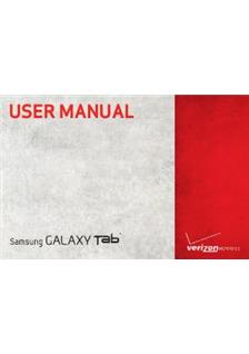 Samsung Galaxy Verizon SCH i800 manual. Smartphone Instructions.